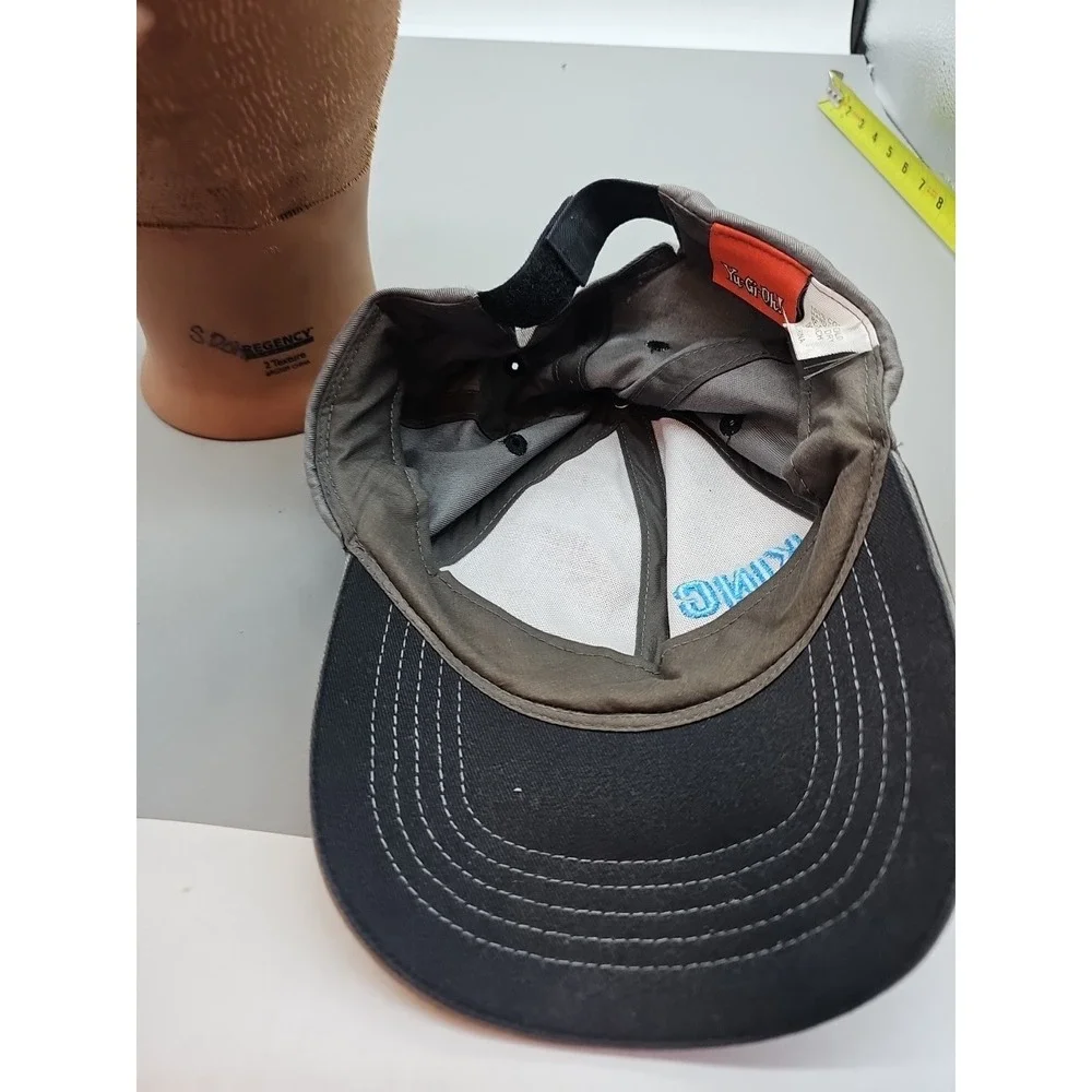 Yu-Gi-Oh King of Games! Baseball Hat‎ Black  Gray Adjustable